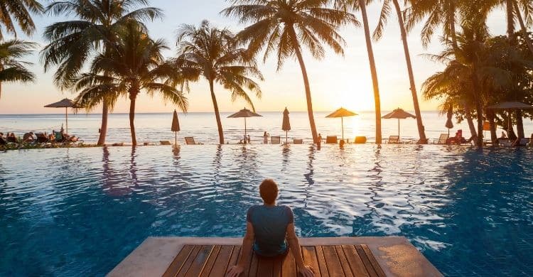 Turista en Riviera Maya